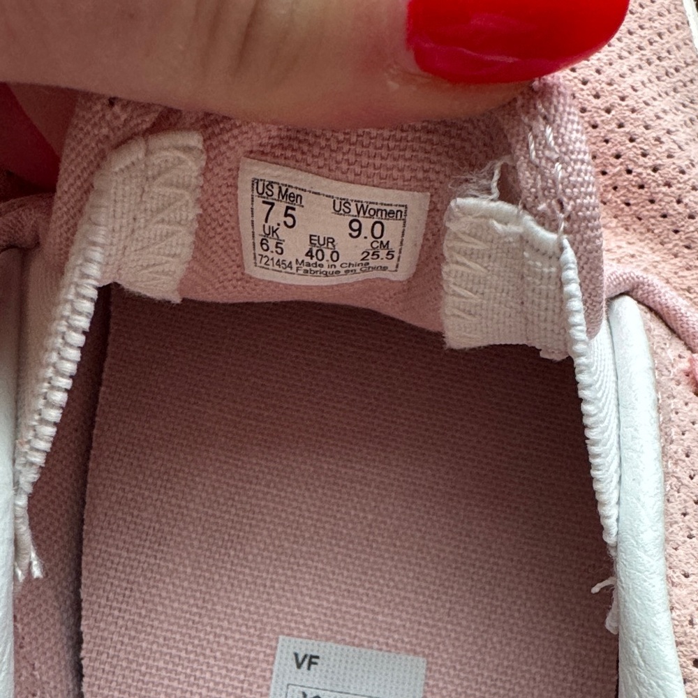 Vans classic suede slip-on sneaker, blush colored. NWT. - Picture 5 of 6